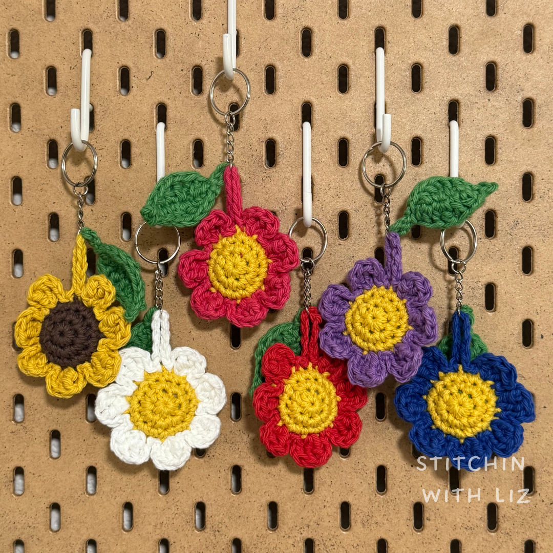 Flower Keychain