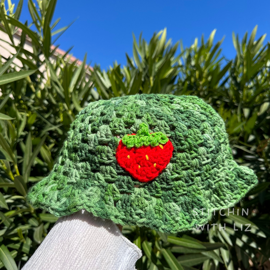 Strawberry Garden Bucket Hat