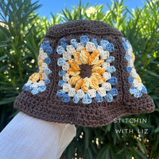 Blue Serene Bucket Hat