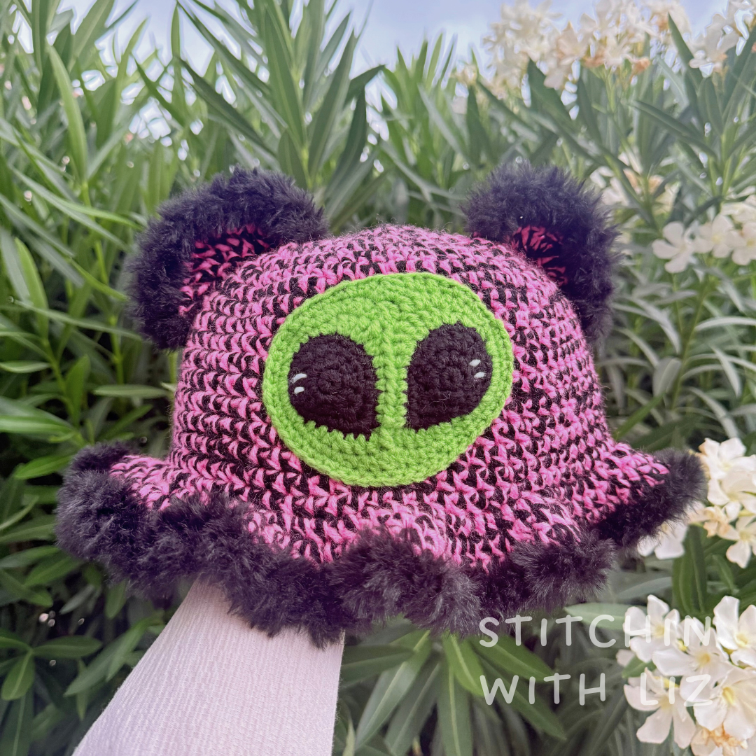 Pink Alien Hat
