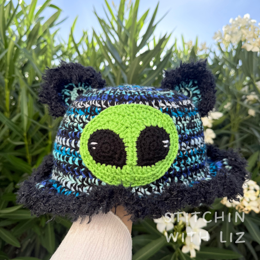 Blue Alien Hat
