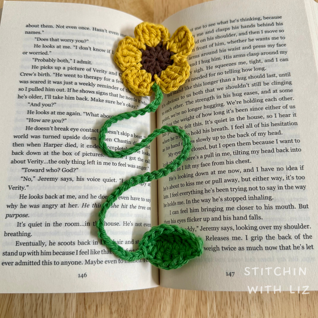 Yellow Flower Bookmark