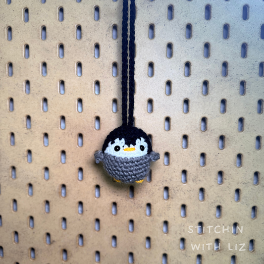Black Penguin Charm