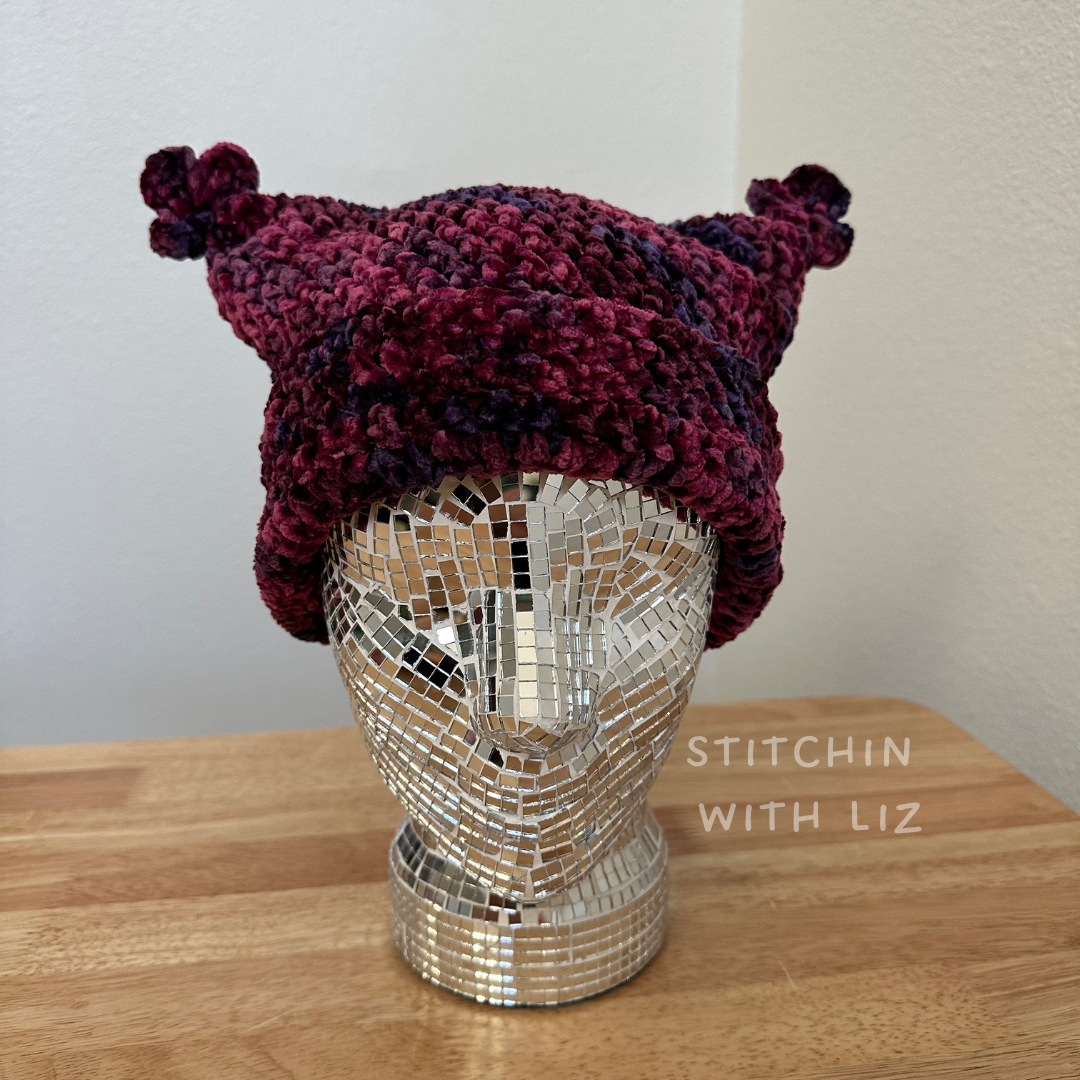 Chowder beanie in Burgundy