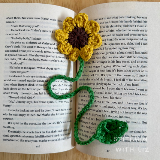 Sunflower Bookmark